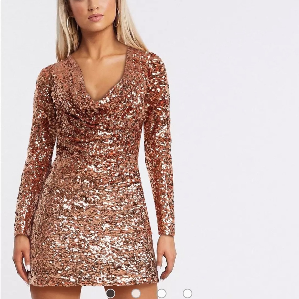 Asos sequin dress